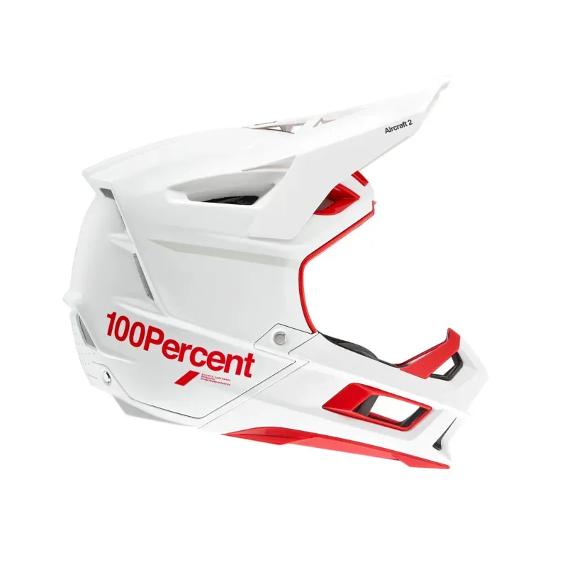 100% Aircraft 2 Helmet in Red/White