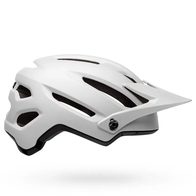 4forty Mips Helmet - Gloss/ Matte White/ Black - Large