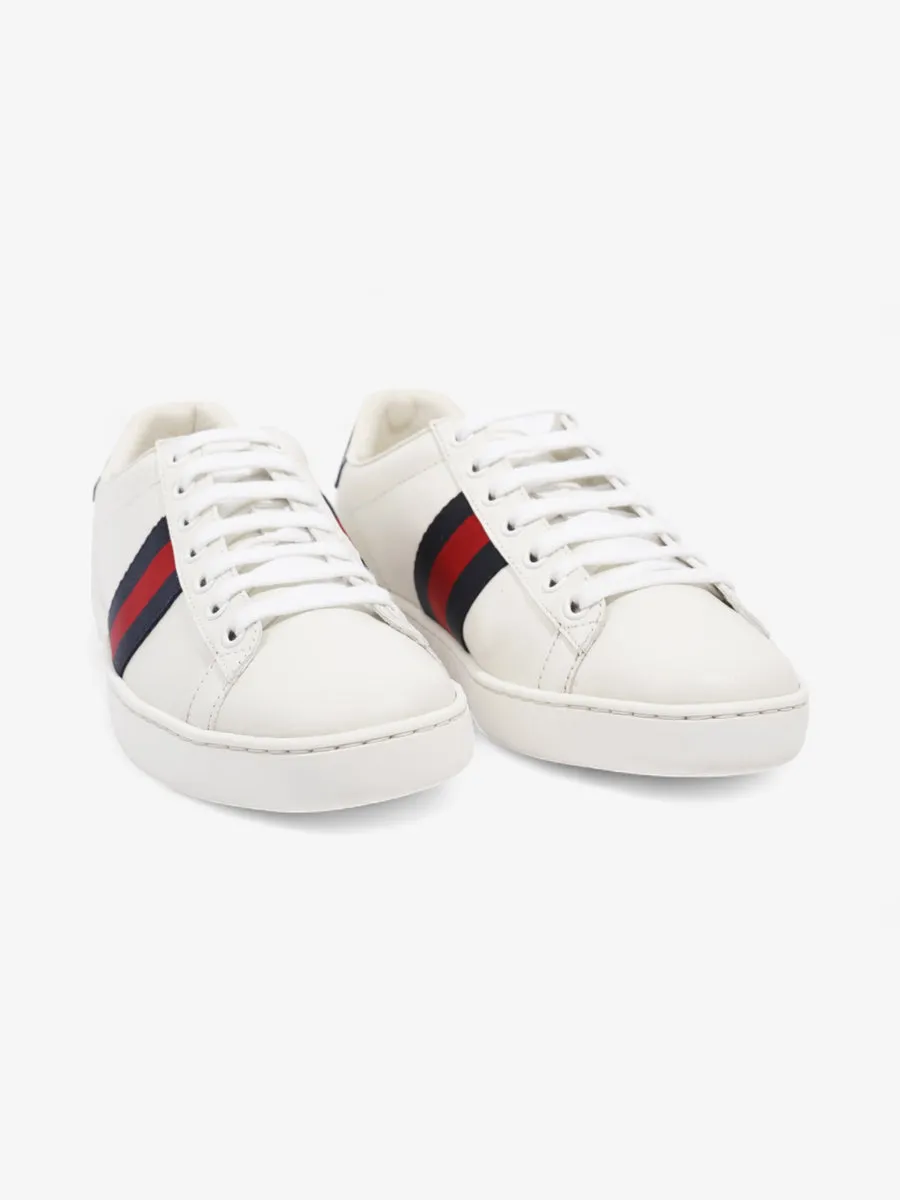 Ace Sneakers White / Navy Blue / Red Leather EU 37 UK 4