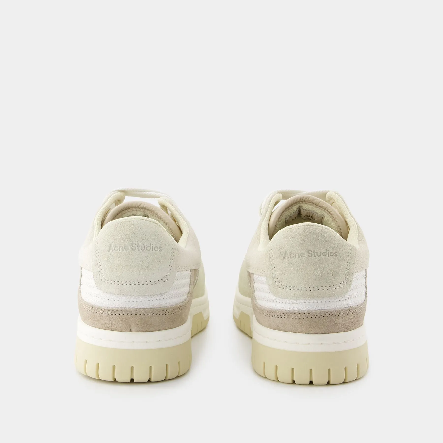 Acne Studios  08sthlm Low Prime M Sneakers - Acne Studios - Leather - White