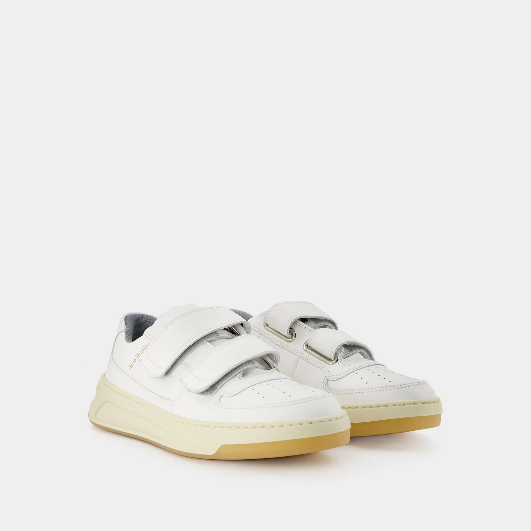 Acne Studios  Perey Friend Sneakers - Acne Studios - White - Leather