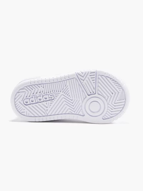 adidas  Infant Boys Adidas White Hoops Low 3.0 CF I Trainers