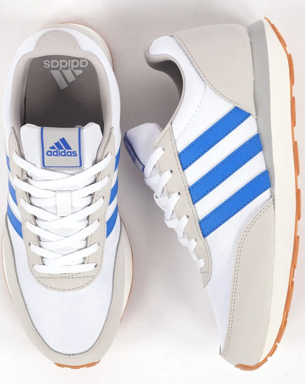 Adidas Run 60s 3.0 Trainers White Royal 