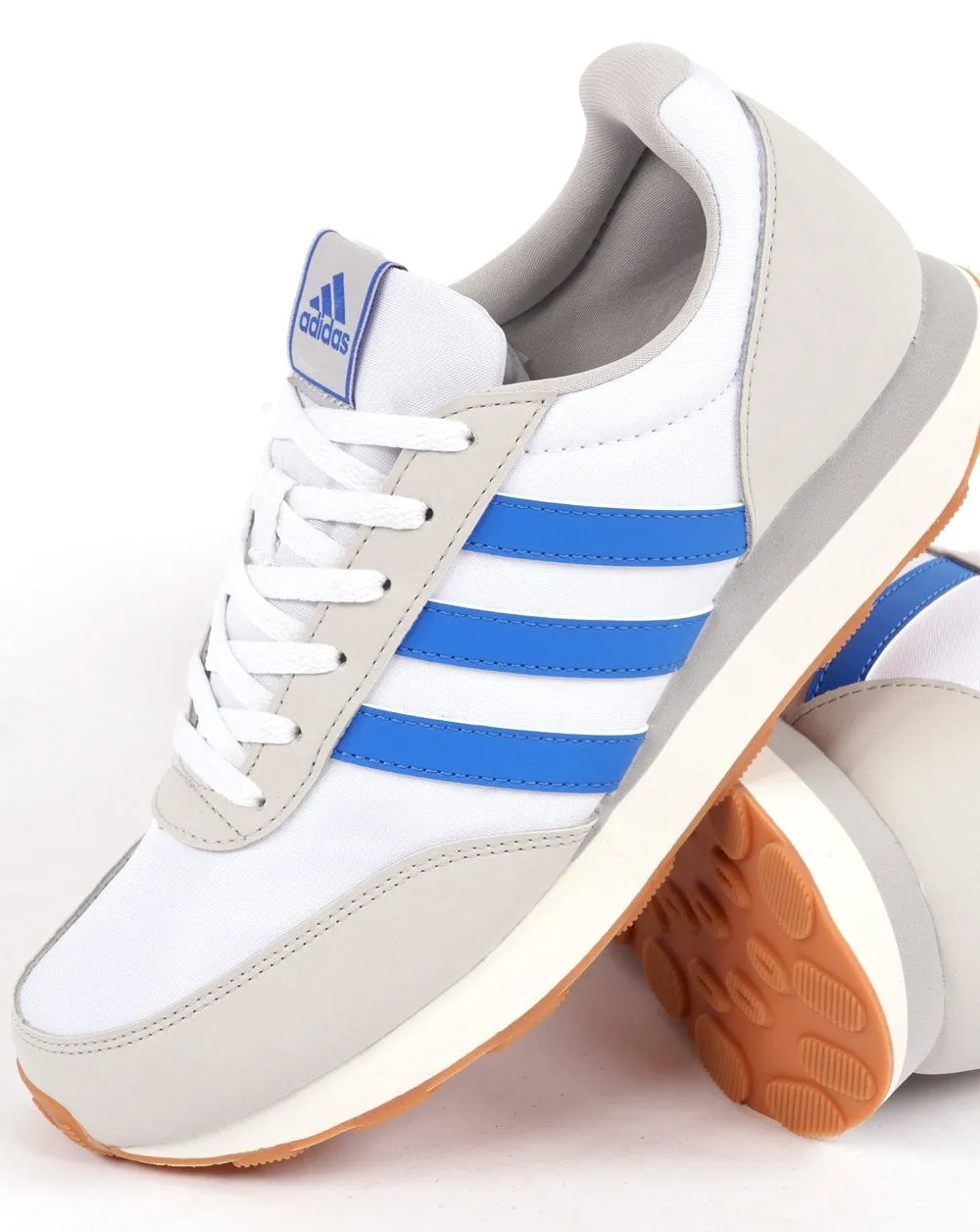 Adidas Run 60s 3.0 Trainers White Royal 