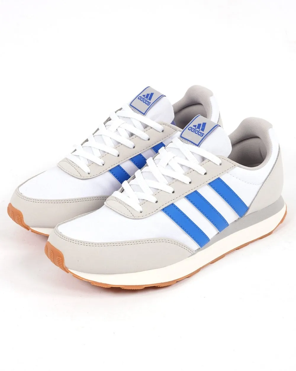 Adidas Run 60s 3.0 Trainers White Royal 