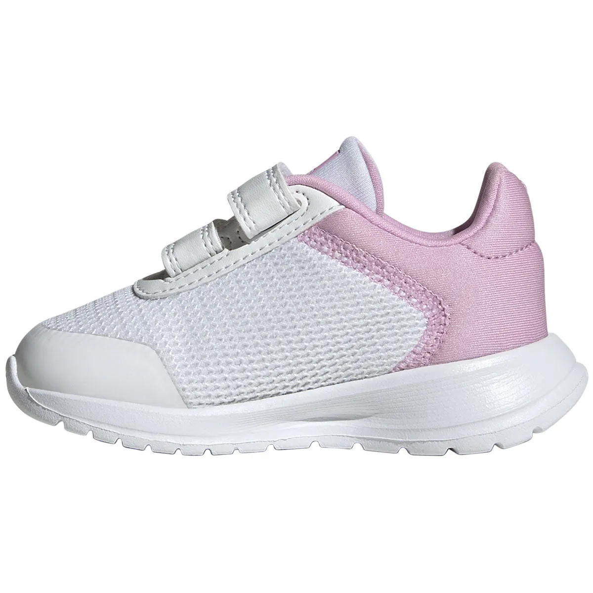 adidas Tensaur Run 2.0 CF Infant Trainers - Girls - White/Semi Flash Aqua/Bliss Lilac