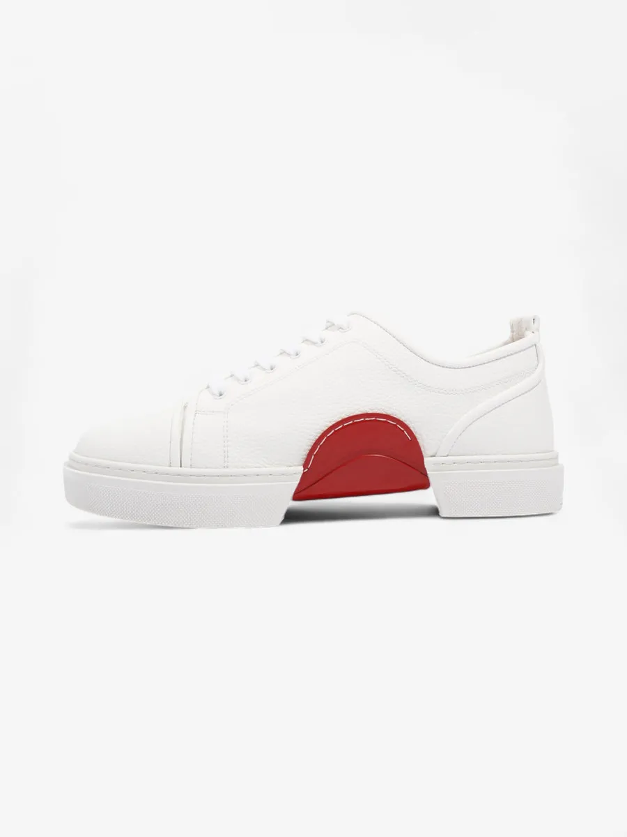 Adolon Junior Sneakers White / Red Leather EU 46 UK 12