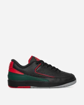 Air Jordan 2 Retro Low Sneakers Black / Fire Red / Fir