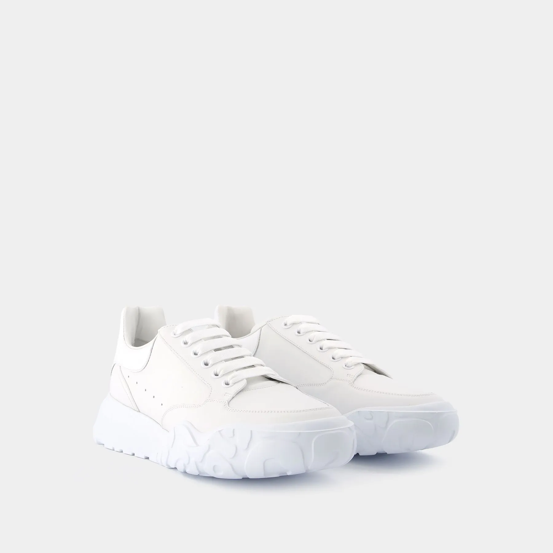 Alexander McQueen  Court Sneakers - Alexander Mcqueen - White - Leather