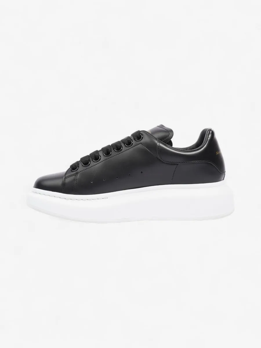 Alexander McQueen Oversized Sneakers Black Leather EU 38.5 UK 5.5