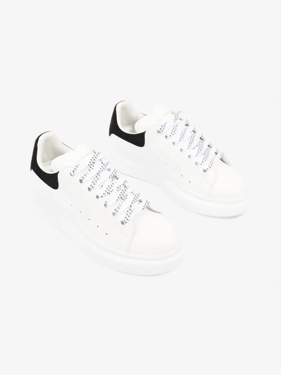 Alexander McQueen Oversized Sneakers White / Black Leather EU 37 UK 4