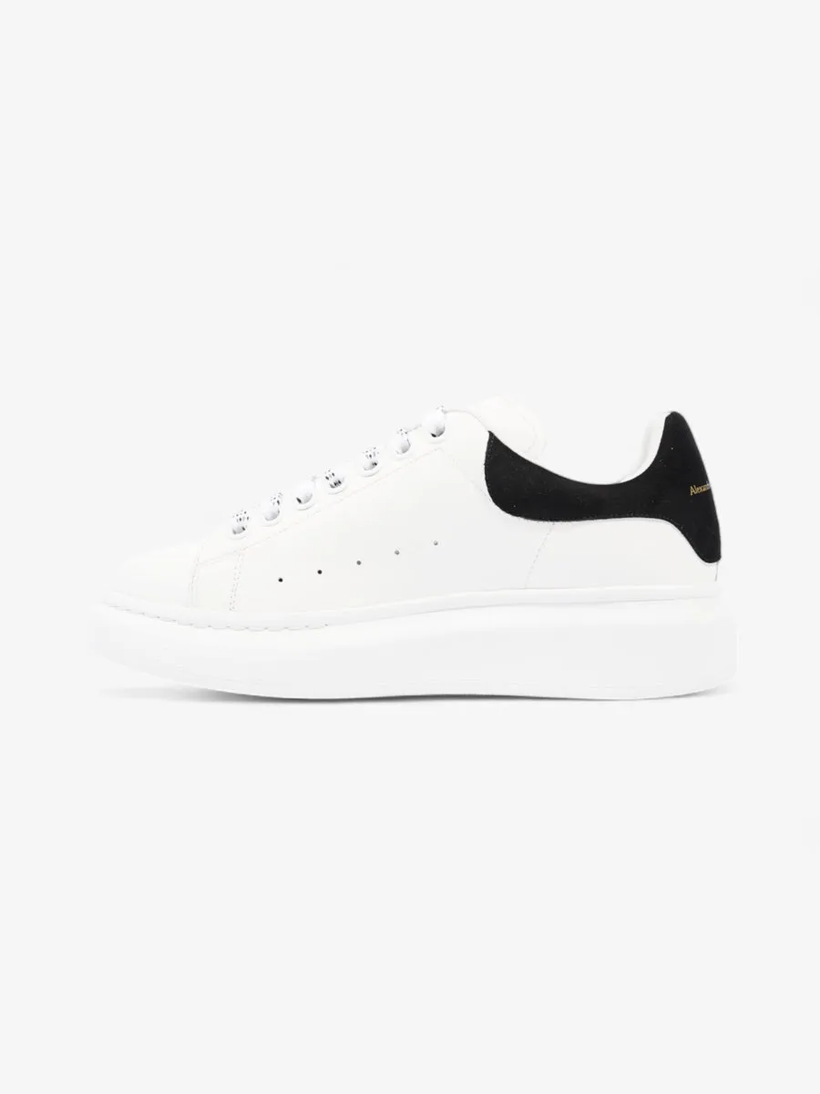 Alexander McQueen Oversized Sneakers White / Black Leather EU 37 UK 4