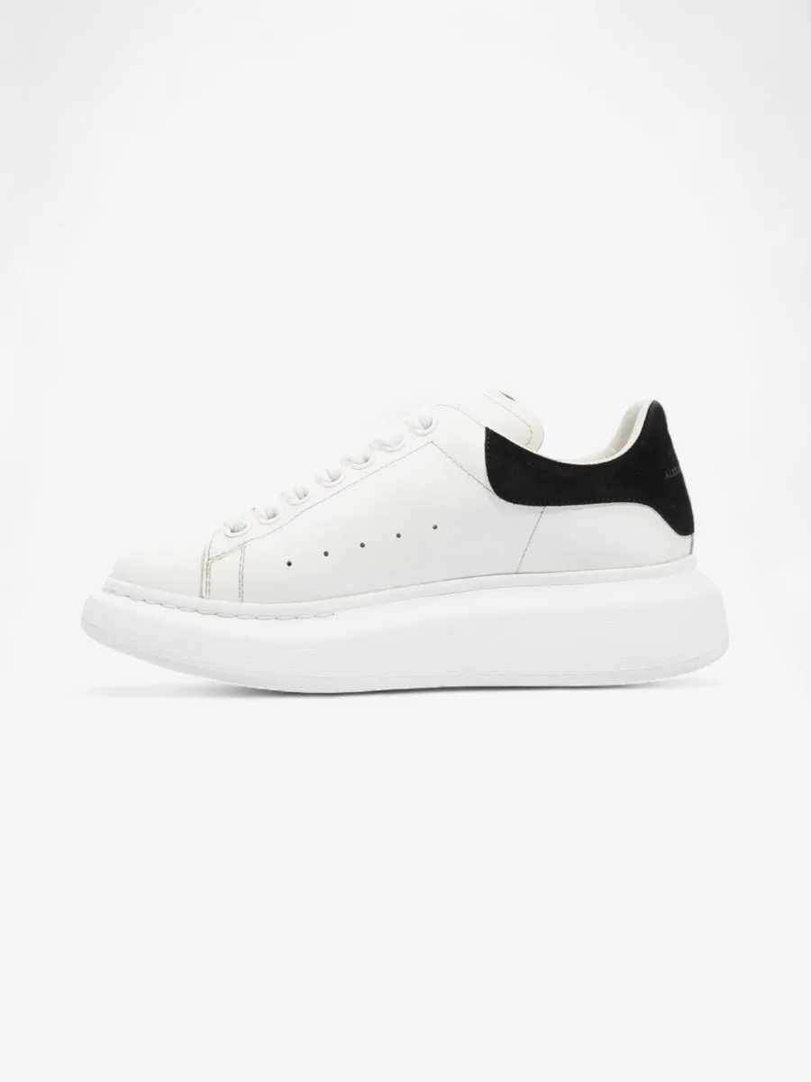 Alexander McQueen Oversized Sneakers White / Black Tab Leather EU 37 UK 4