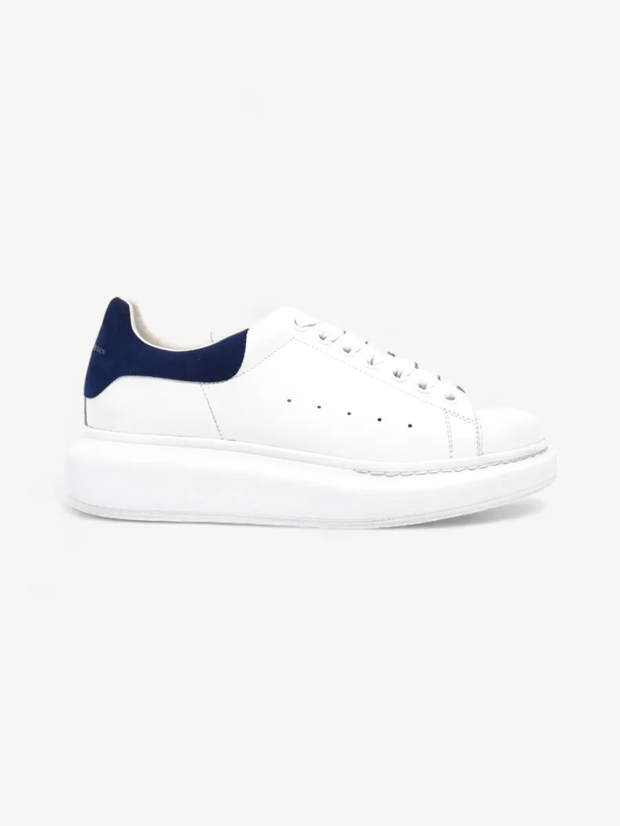 Alexander McQueen Oversized Sneakers White / Blue Leather EU 39.5 UK 6.5