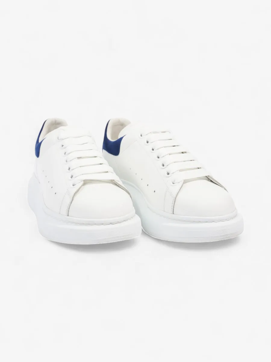 Alexander McQueen Oversized Sneakers White / Blue Leather EU 39.5 UK 6.5