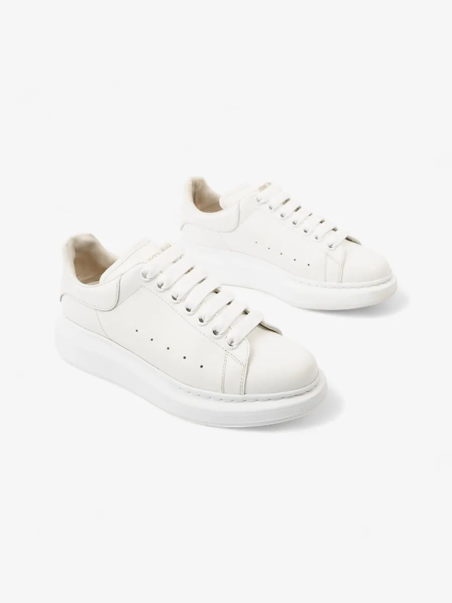 Alexander McQueen Oversized Sneakers White Leather EU 37 UK 4