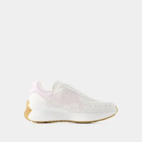 Alexander McQueen  Sprint Runner Sneakers - Alexander Mcqueen - Leather - White