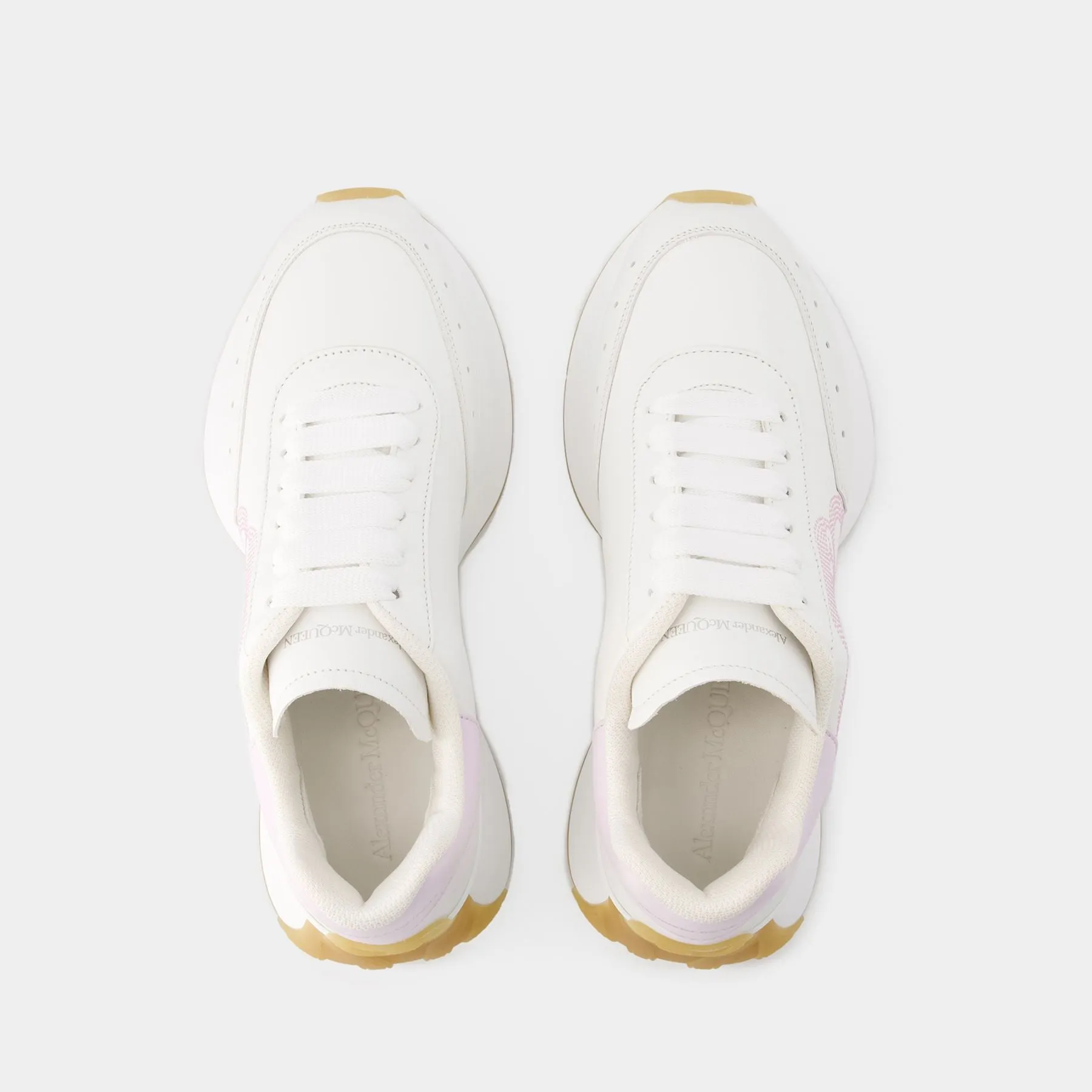 Alexander McQueen  Sprint Runner Sneakers - Alexander Mcqueen - Leather - White