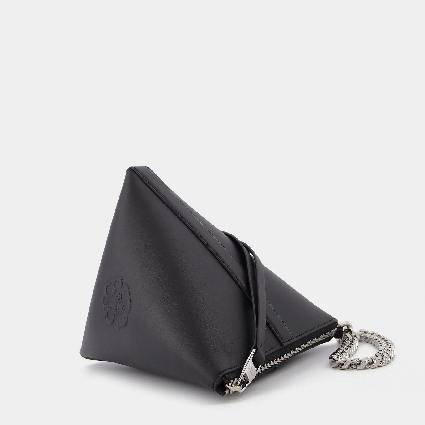 Alexander McQueen  The Curve Bag in Black Leather