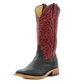 Anderson Bean Exclusive Black Smooth Ostrich Men's Boot