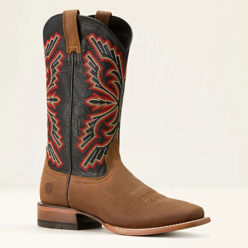 Ariat: Men’s Weathered Wicker|Bayou Black Sting Cowboy Boot