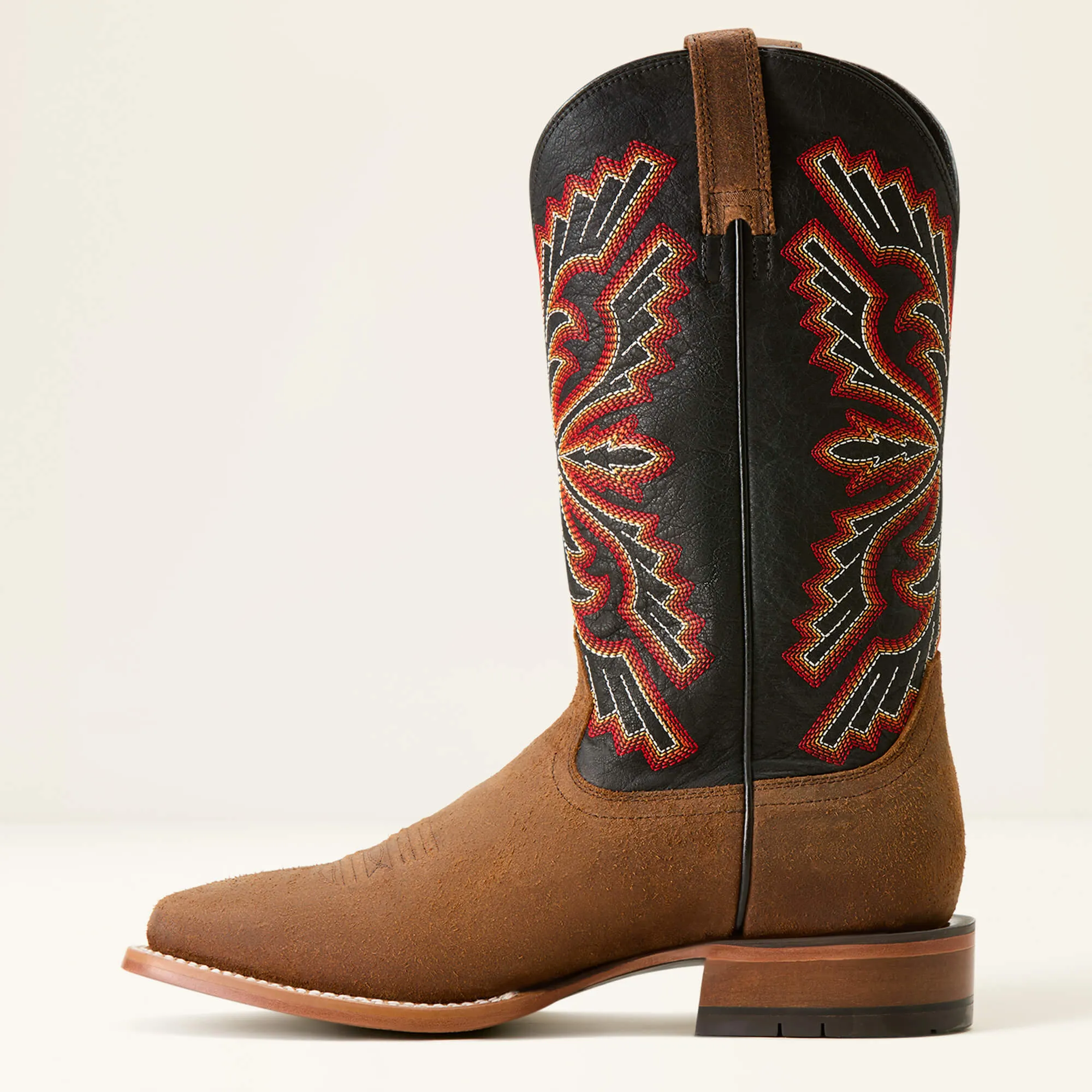 Ariat: Men’s Weathered Wicker|Bayou Black Sting Cowboy Boot