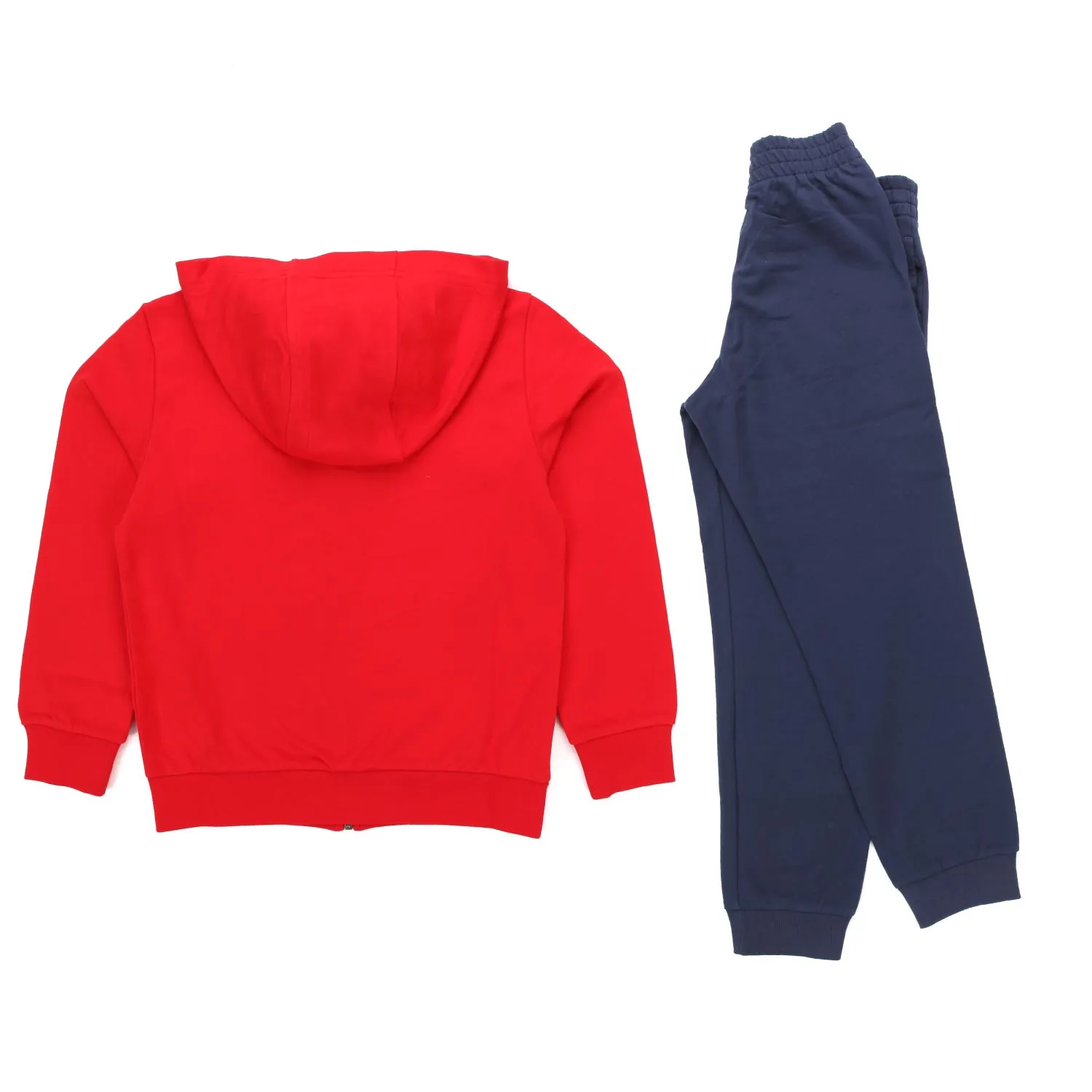 Armani Junior Ea7 Red And Blue Tracksuit For Children And Teen