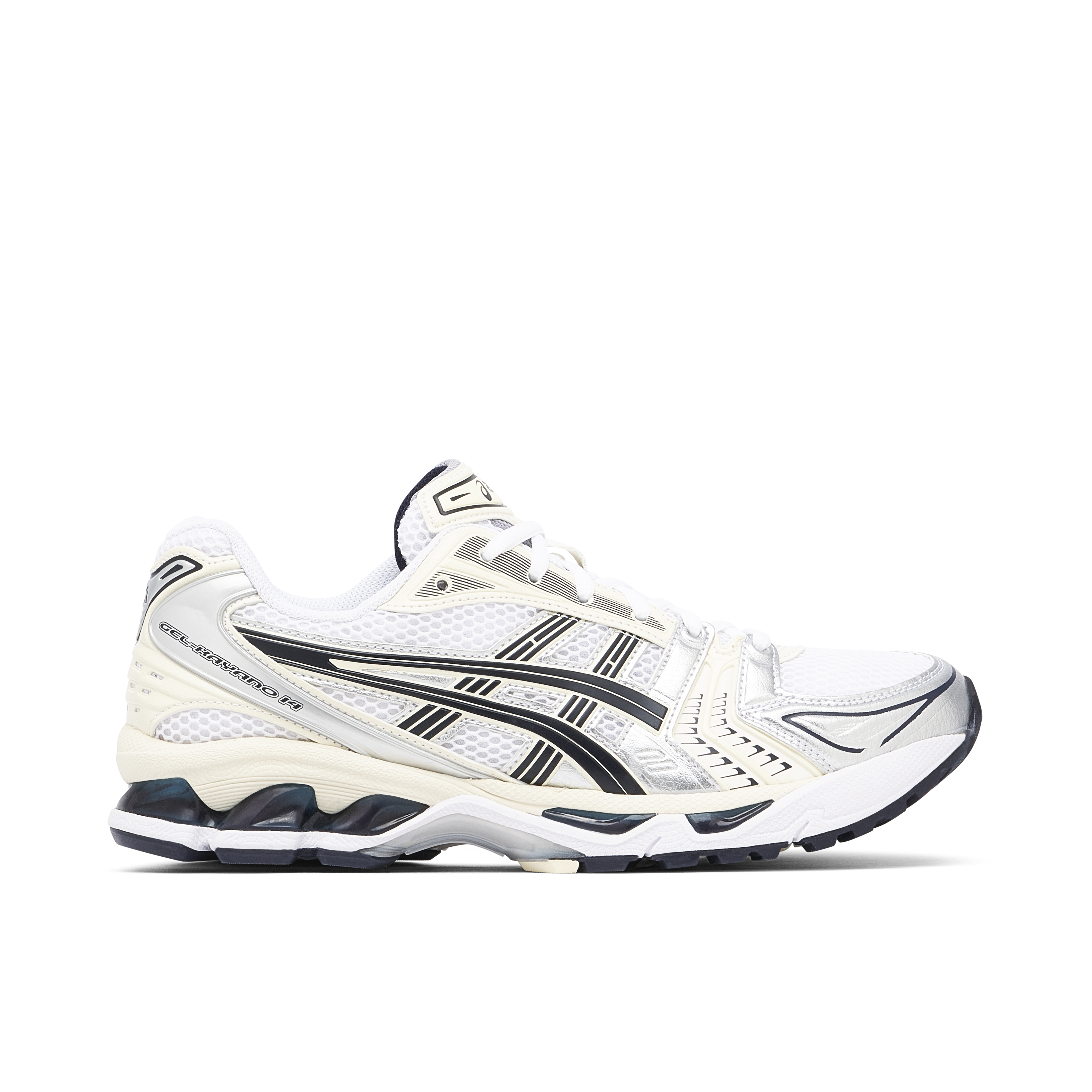 ASICS Gel-Kayano 14 White Midnight Womens | 1202A056-109 | Laced