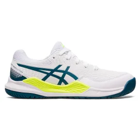 Asics Kid’s Gel-Resolution 9 GS White/Restful Teal