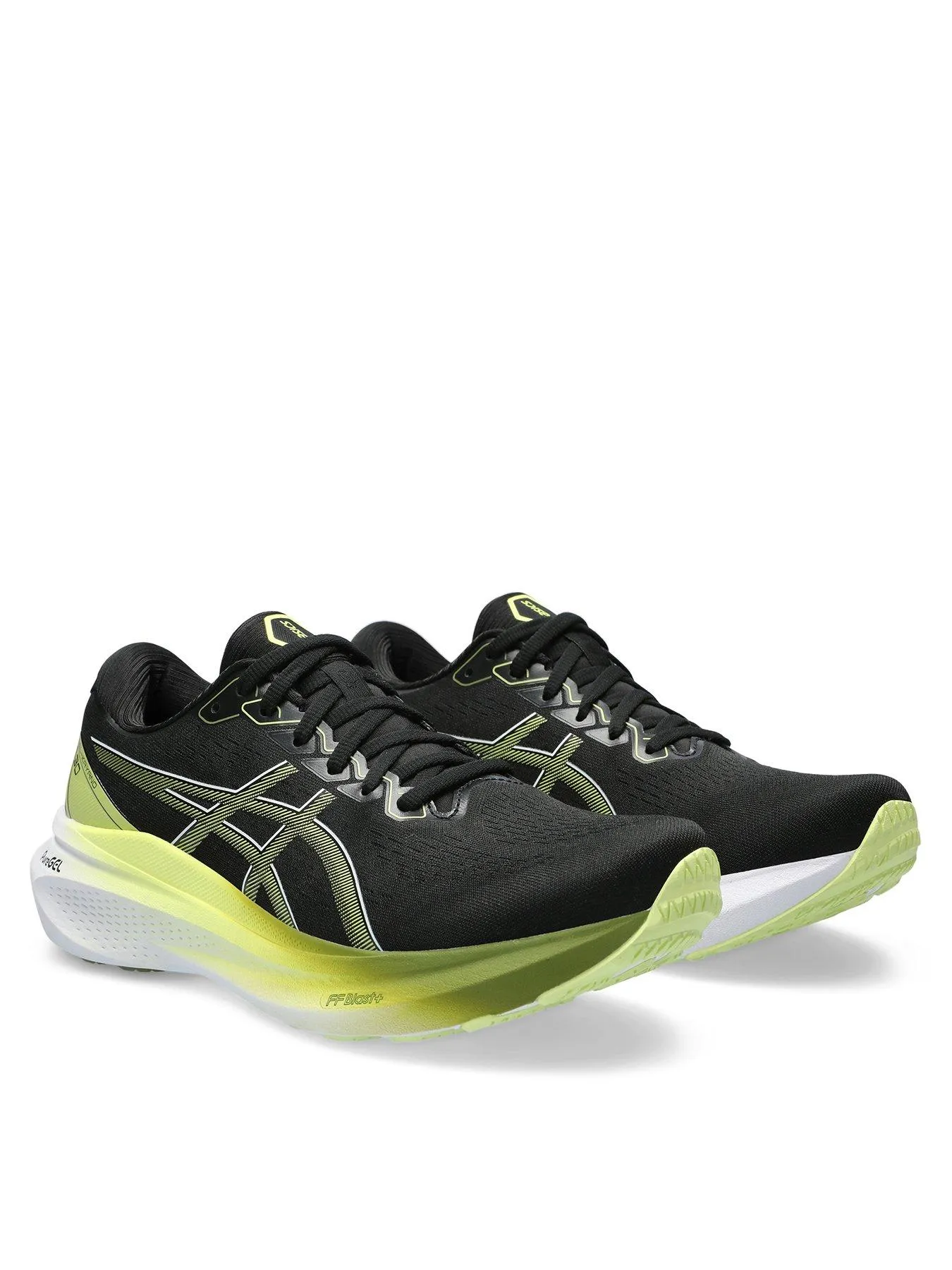 Asics Men's RunningGel-Kayano™30 StabilityTrainers - Black/Yellow