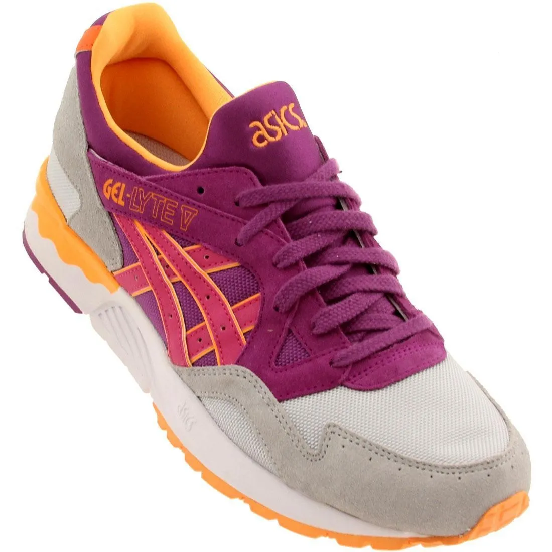 Asics Tiger Men Gel-Lyte V (gray / soft grey / hyacinth violet)