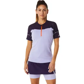 Asics Women's Fujitrail Top Vapor/Night Shade | Buy Asics Women's Fujitrail Top Vapor/Night Shade here | Outnorth