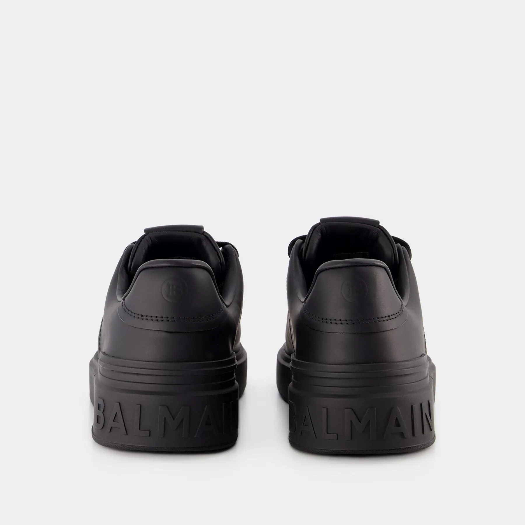 Balmain  B Court Sneakers - Balmain - Leather - Black