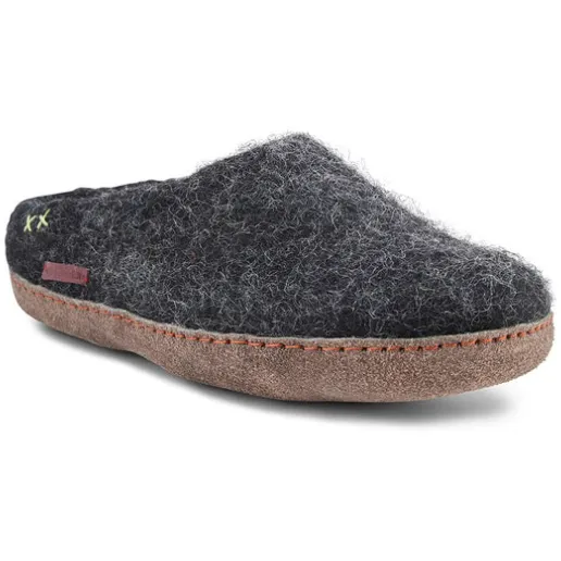 Betterfelt Classic Slipper Leather Sole Men's