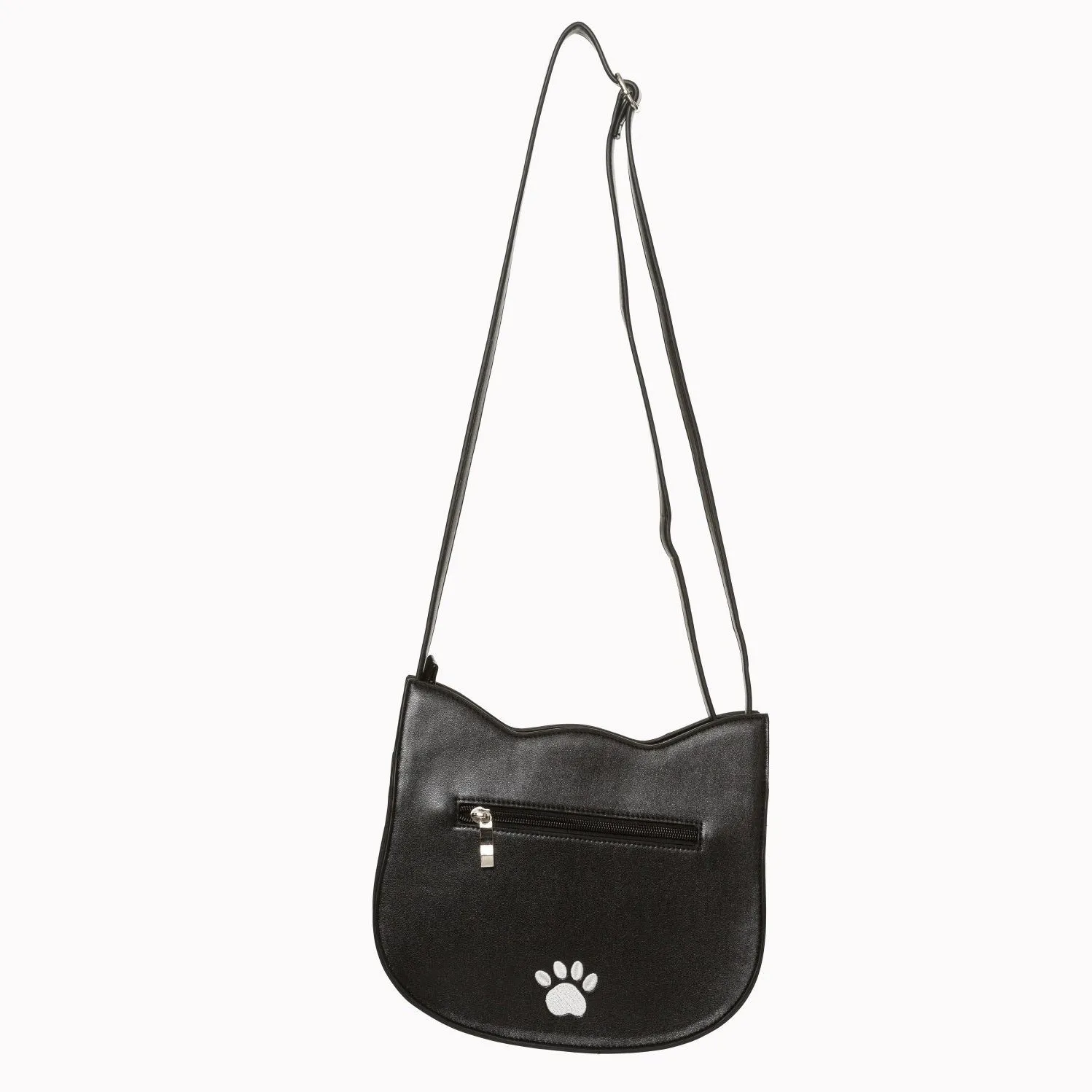 Black Cat Clutch/Shoulder Bag