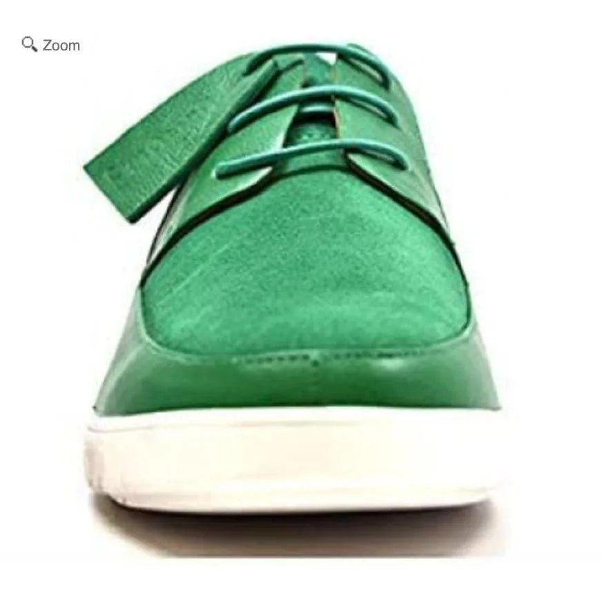 British Walkers Westminster Bally Style Men's Leather and Suede White Sole Low Top Sneakers