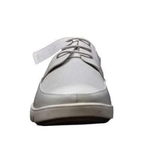 British Walkers Westminster Bally Style Men's White Leather and Suede Low Top Sneakers