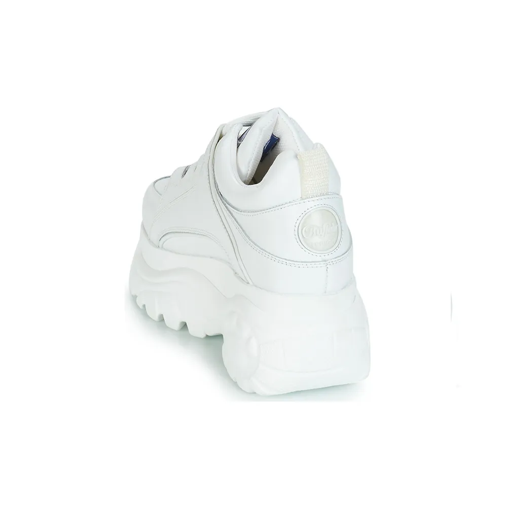 Buffalo London White leather Platform Sneakers 1339-14 2.0 Soft Blanco