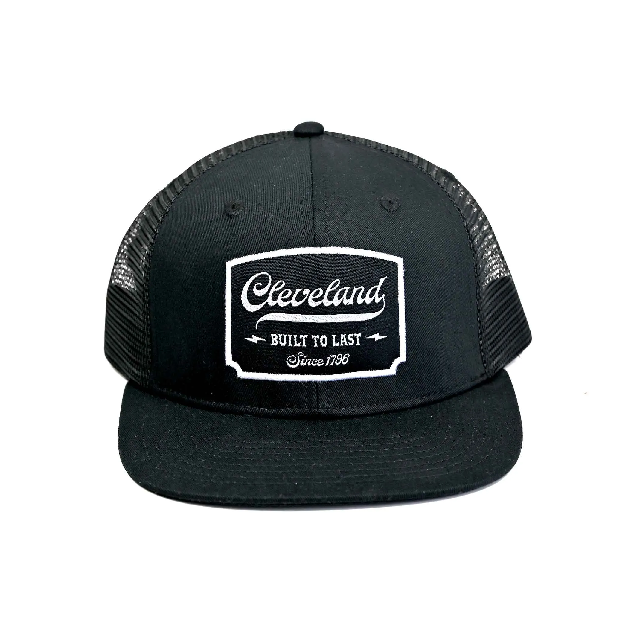 Built To Last Trucker Hat - Black-