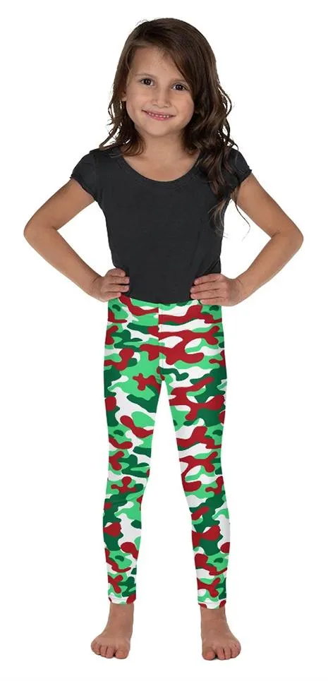 Christmas Camo Kid's Leggings