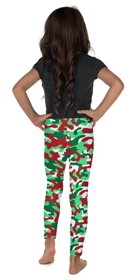 Christmas Camo Kid's Leggings