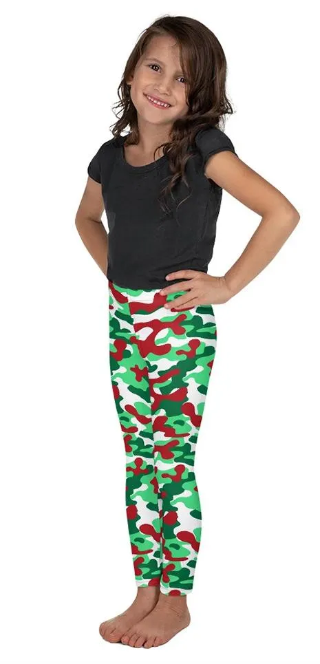 Christmas Camo Kid's Leggings