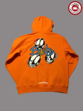 Chrome Hearts Matty Boy Link & Build Hoodie – Orange