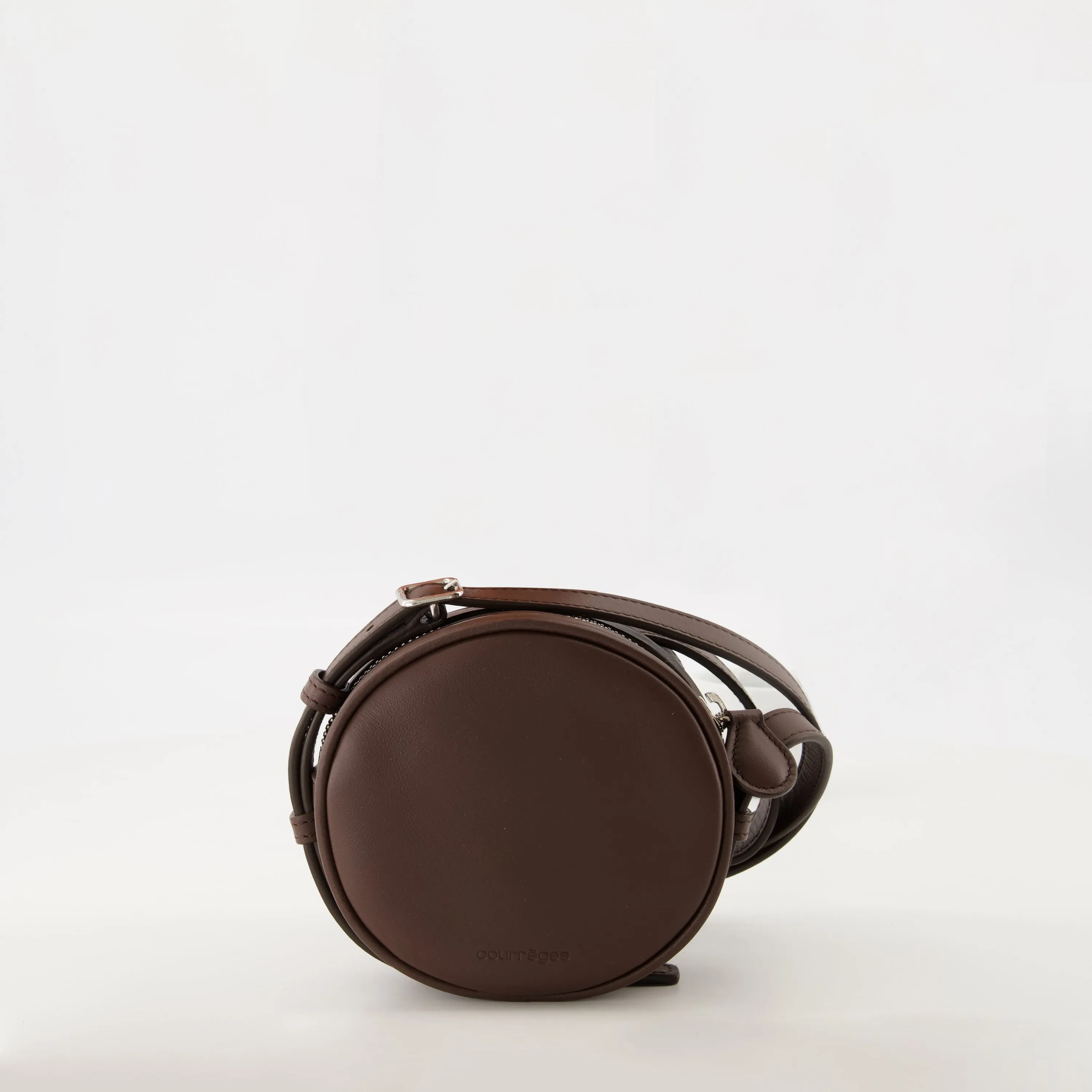 Circle Leather Bag