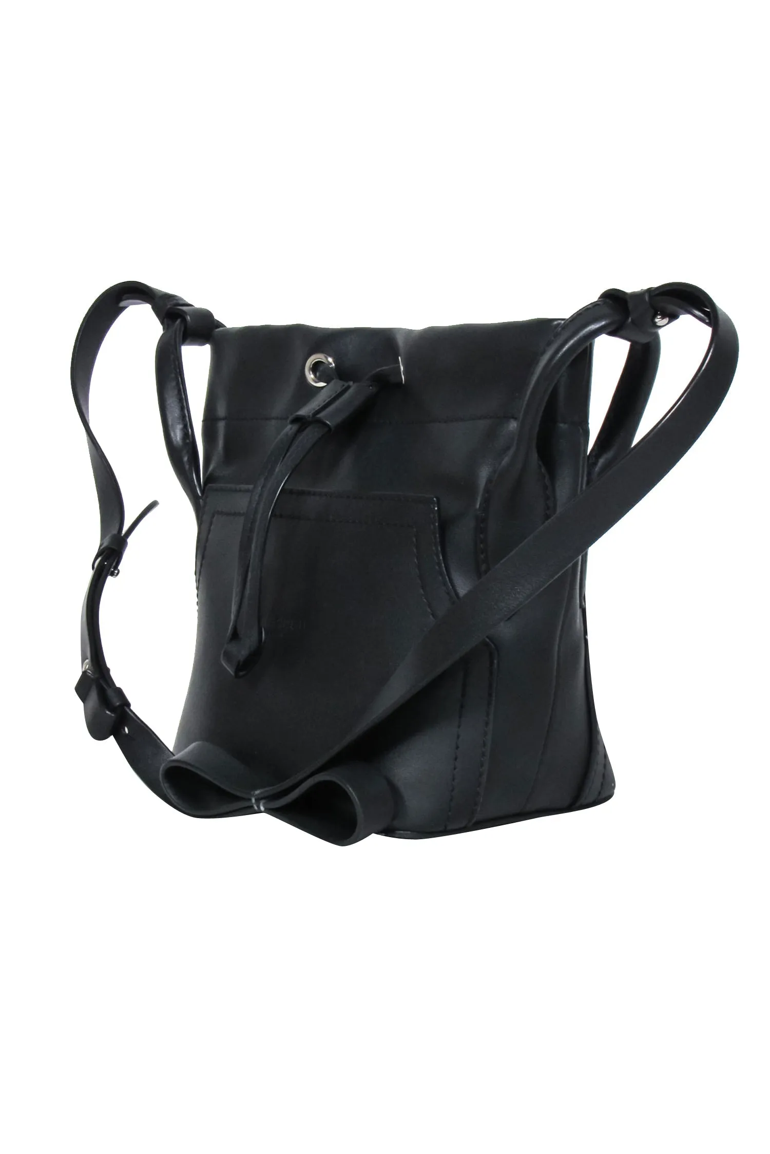 Clergerie Paris - Black Leather Bucket Bag