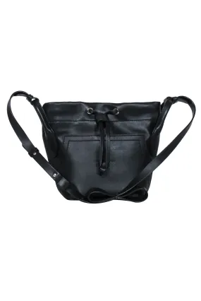 Clergerie Paris - Black Leather Bucket Bag