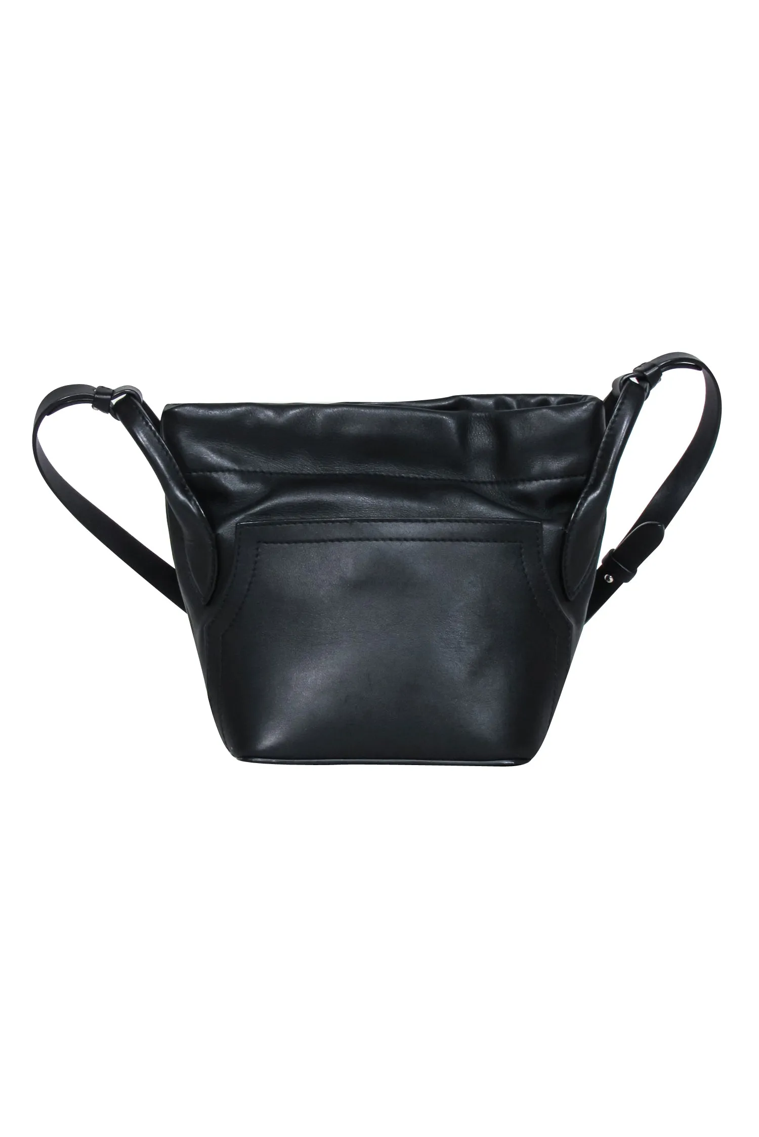 Clergerie Paris - Black Leather Bucket Bag