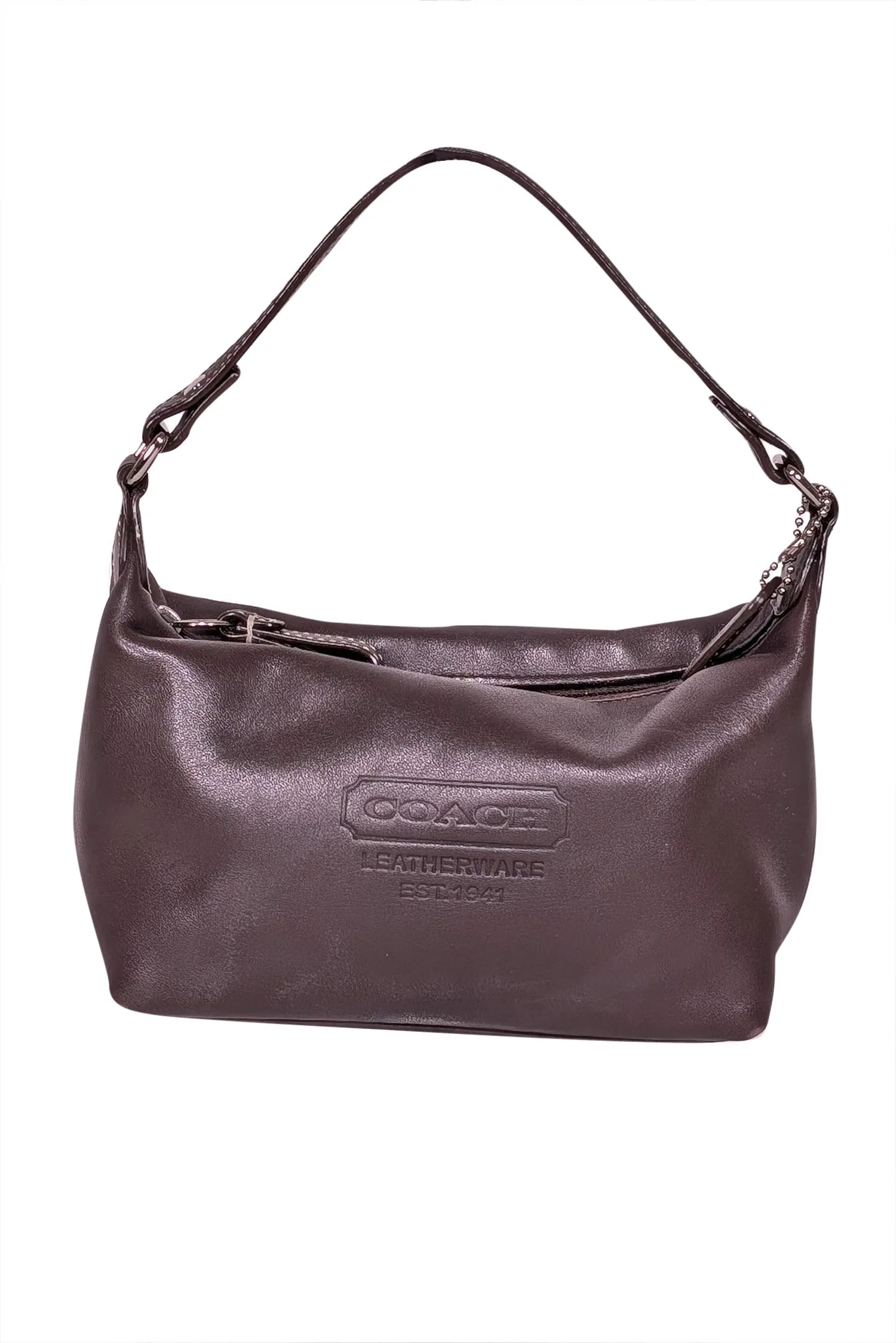 Coach - Brown Leather Mini Bag