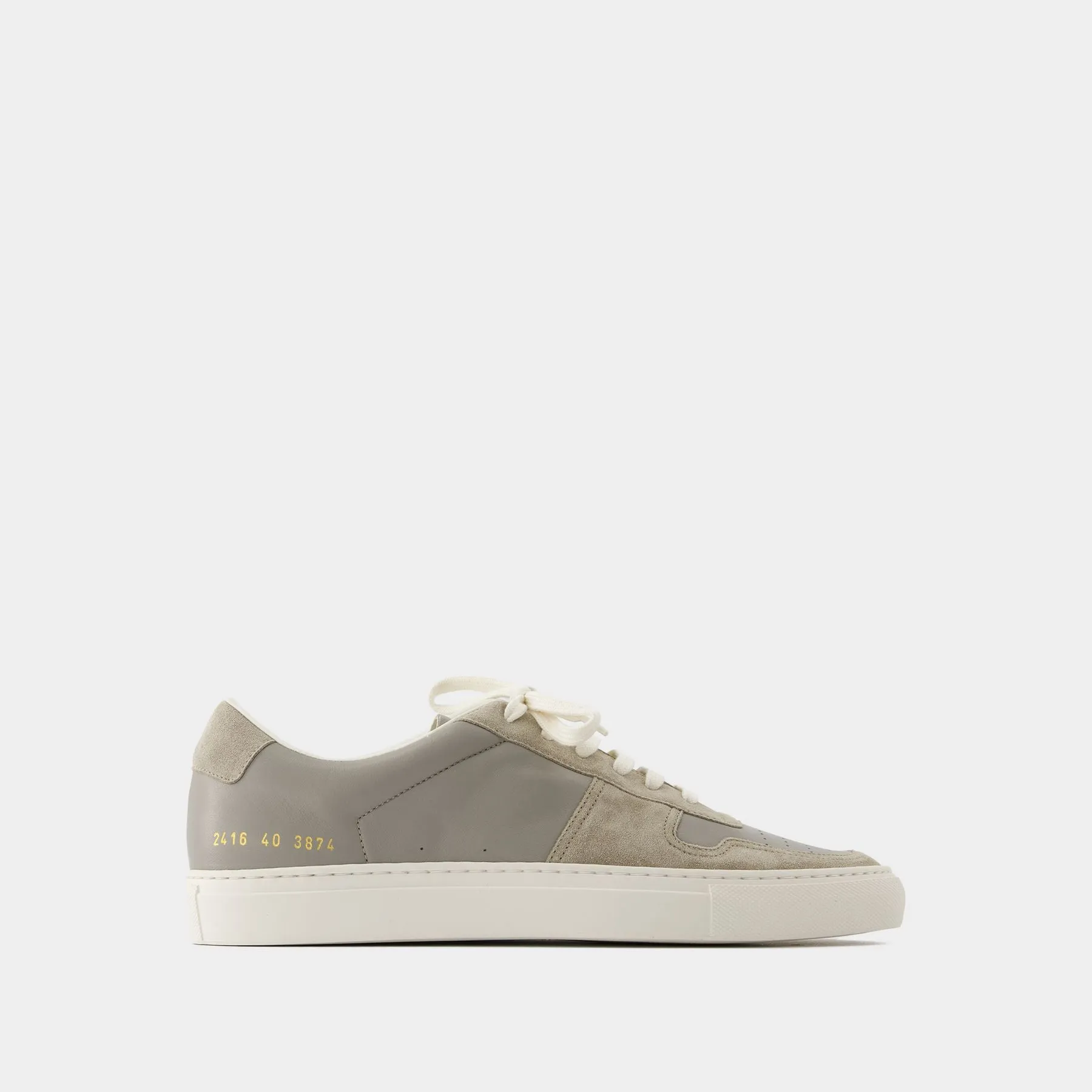 COMMON PROJECTS  Bball Duo Sneakers - COMMON PROJECTS - Leather - Grey