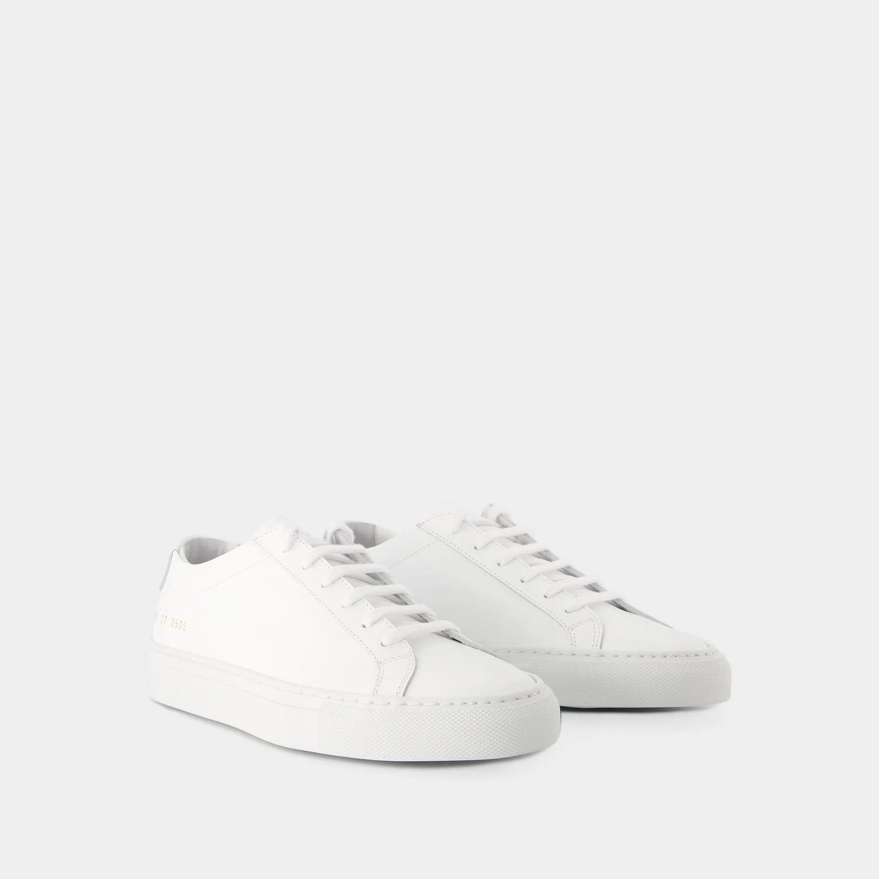 COMMON PROJECTS  Original Achilles Low Sneakers - Common Projects - Leather - White